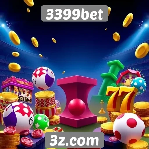 Variedade de jogos disponíveis no 3399bet